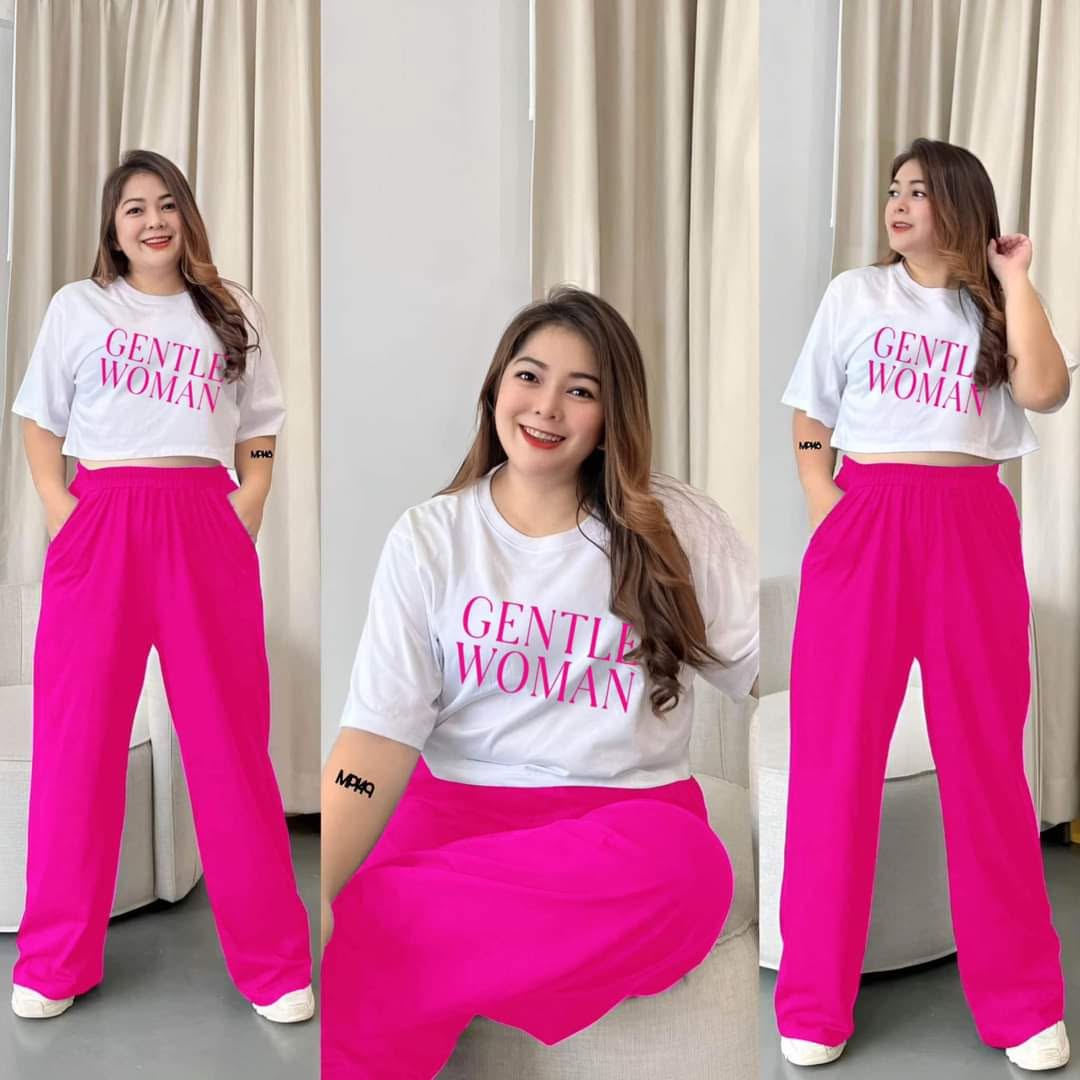 Plus Size Chantal Coords Barbie and Gentle Woman Print