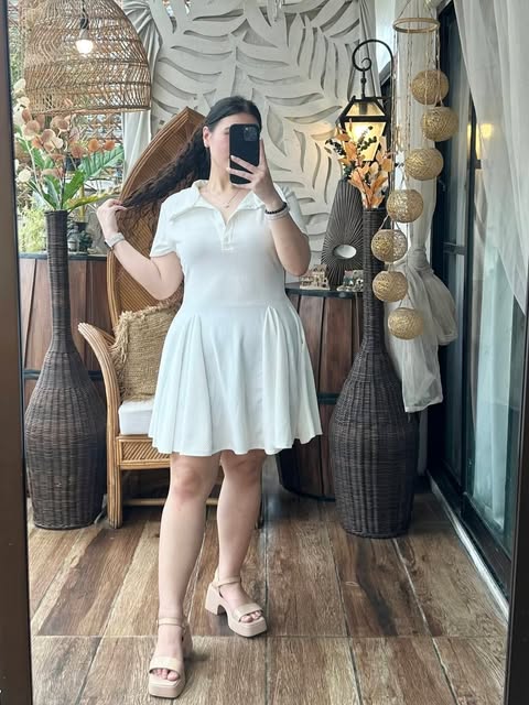 Plus Size Olivia Polo Mini Dress