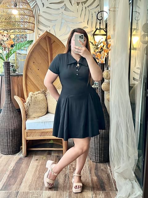 Plus Size Olivia Polo Mini Dress