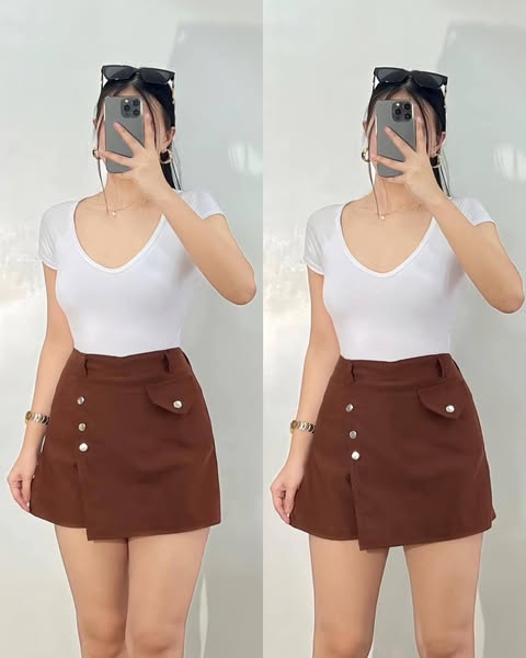 Marilag Highwaist Skort
