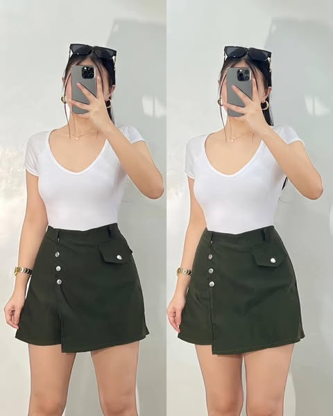Marilag Highwaist Skort