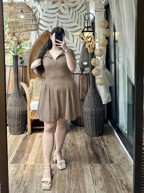 Plus Size Olivia Polo Mini Dress