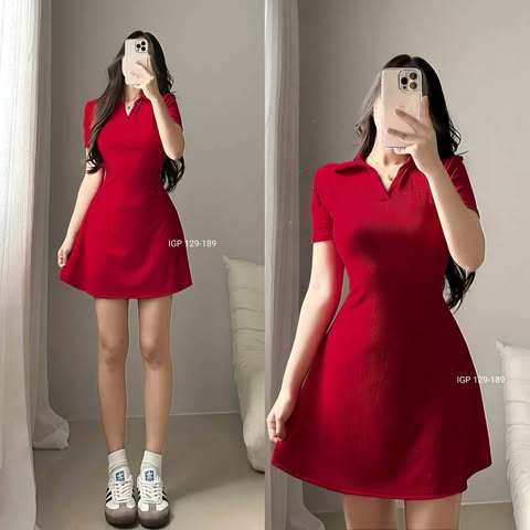 Kelly Collar Mini Dress