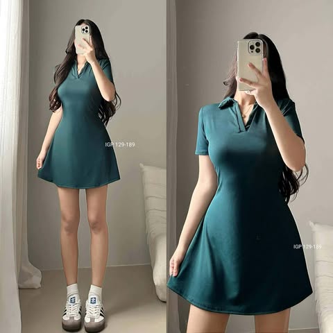 Kelly Collar Mini Dress