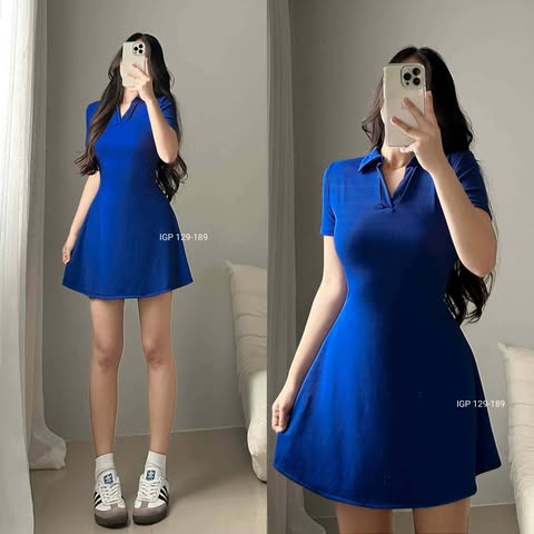 Kelly Collar Mini Dress