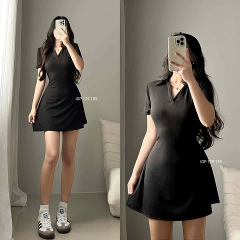 Kelly Collar Mini Dress