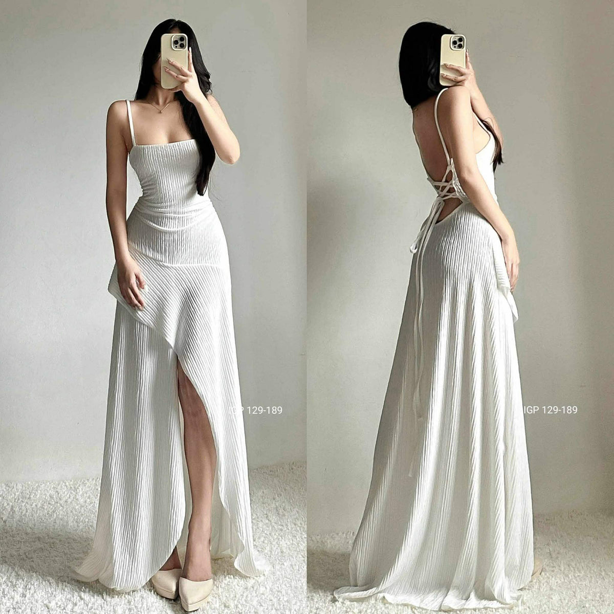 Clea Backless Maxi Dress