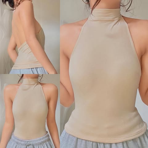 🎁 Andrea Halter Top Double Lining Front (50% off)