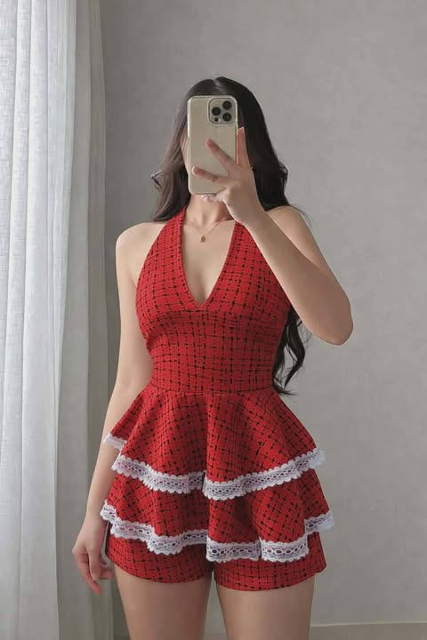 Jami Halter Lace Top and Shorts Coords