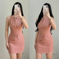 Casey Ribbon Top and Skirt Coords