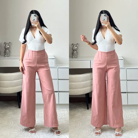 Brissa Wideleg Trouser Pants