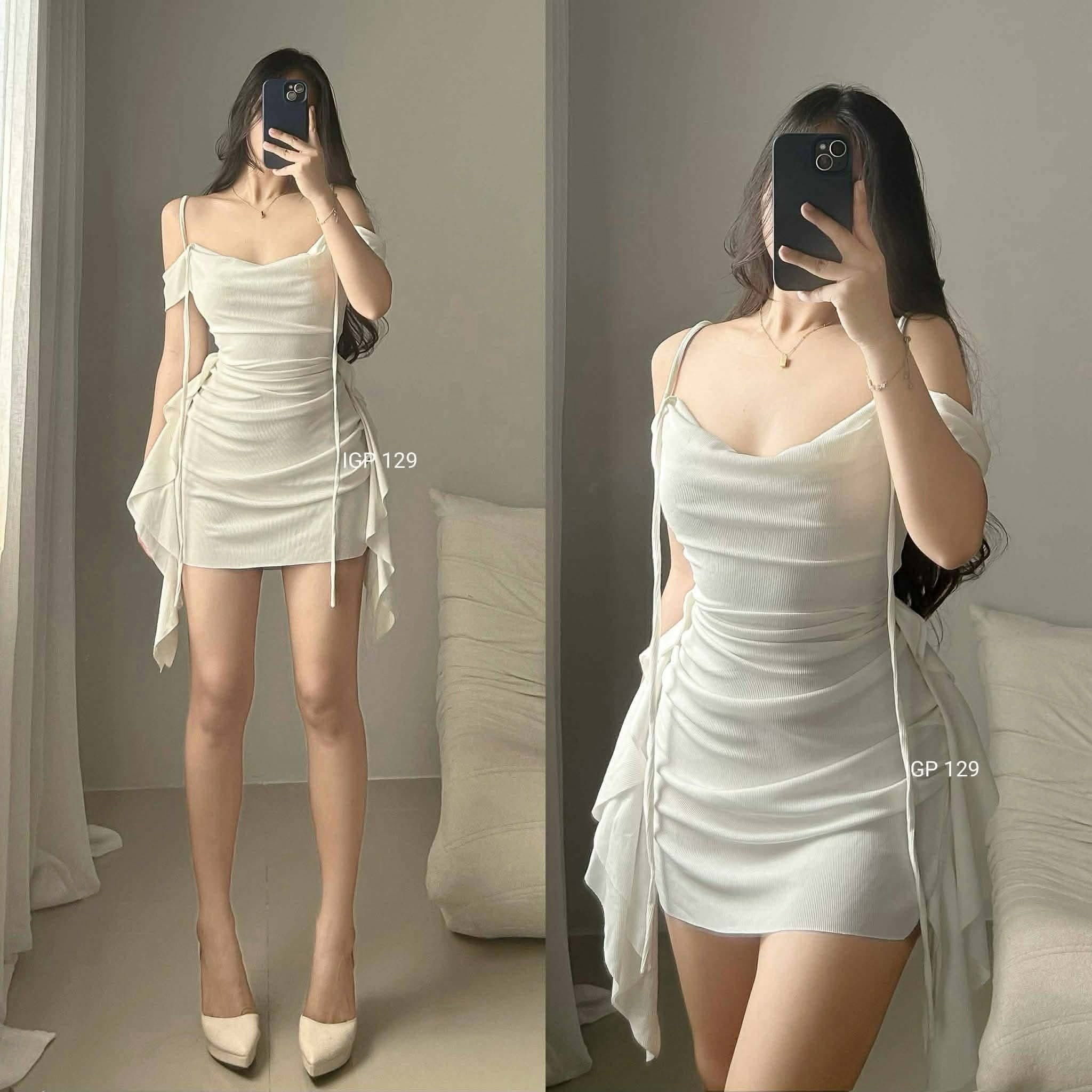 Sachzna Offshoulder Bodycon Mini Dress