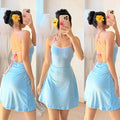 Dally Backless Mini Dress