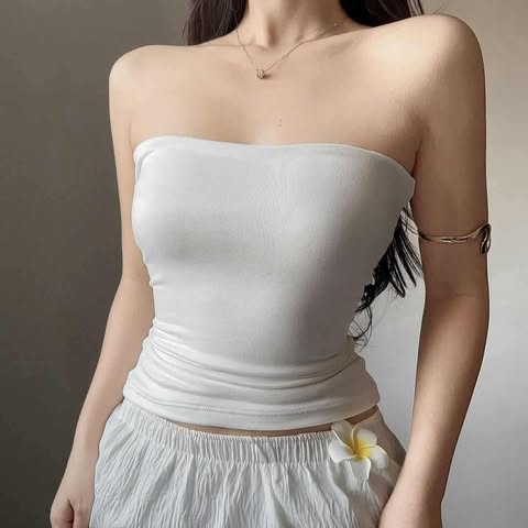 Gail&nbsp;Tube Top Double Lining Front and Back