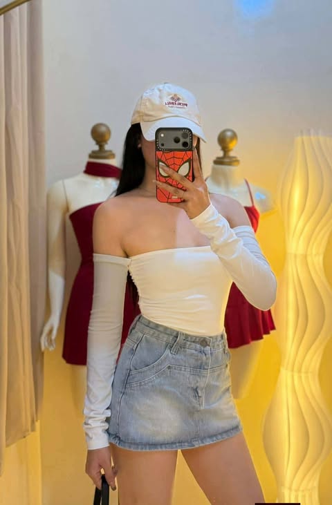 Imari Longsleeve Top Double Lining Front and Back