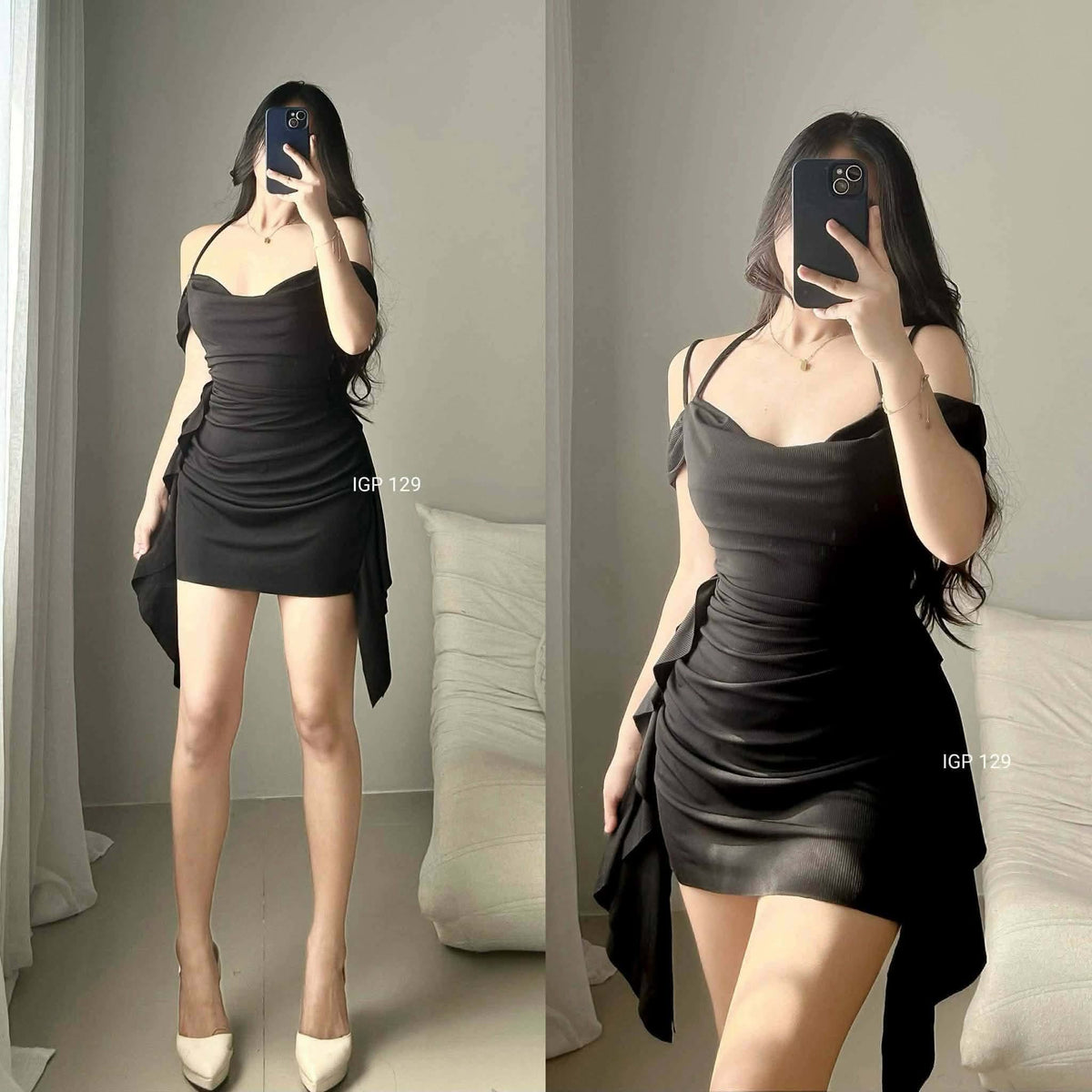 Sachzna Offshoulder Bodycon Mini Dress
