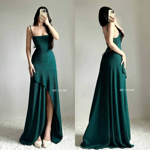 Clea Backless Maxi Dress