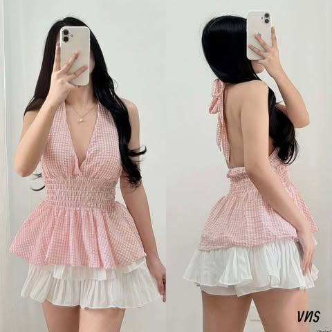 Jazz Padded Backless Top