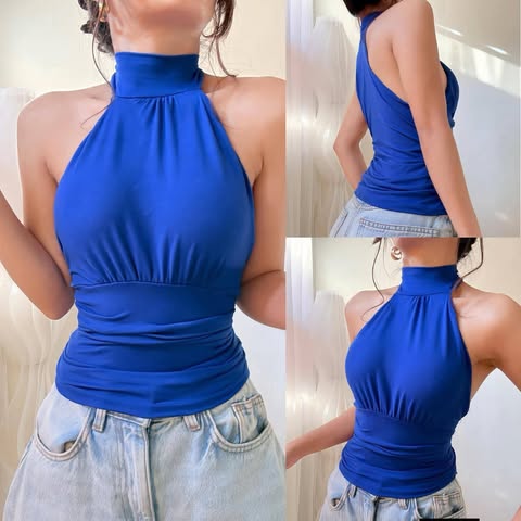 Aviona Padded Halter Top