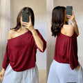 Kyla Offshoulder Hanging Top