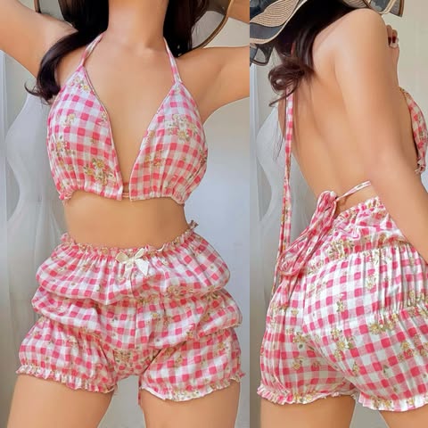 Dianne Padded Top and Bloomer Shorts Swimwear
