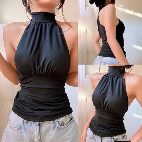 Aviona Padded Halter Top