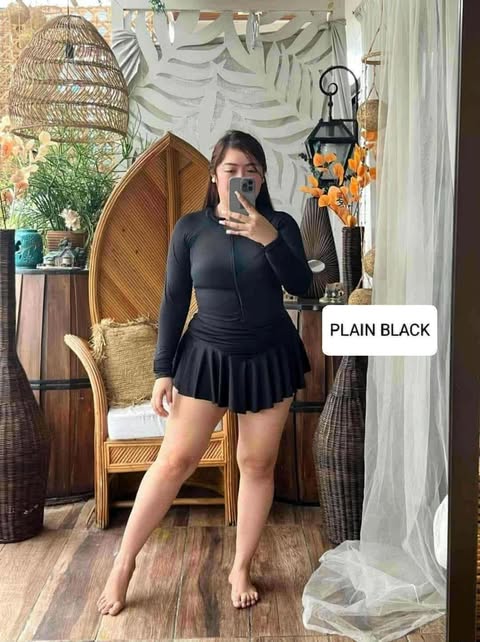 Plus Size Lily Zipper Rashguard Coords