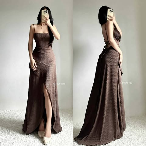 Clea Backless Maxi Dress