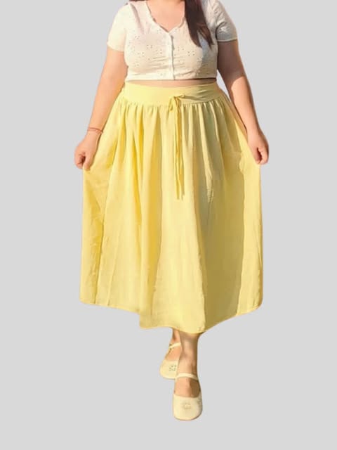 Plus Size Alona Summer Maxi Skirt