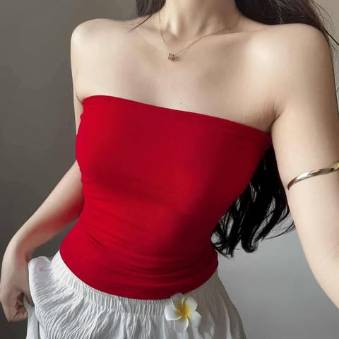 Gail&nbsp;Tube Top Double Lining Front and Back