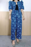 Plus Size Filipiniana Bolero Top and Pants Coords