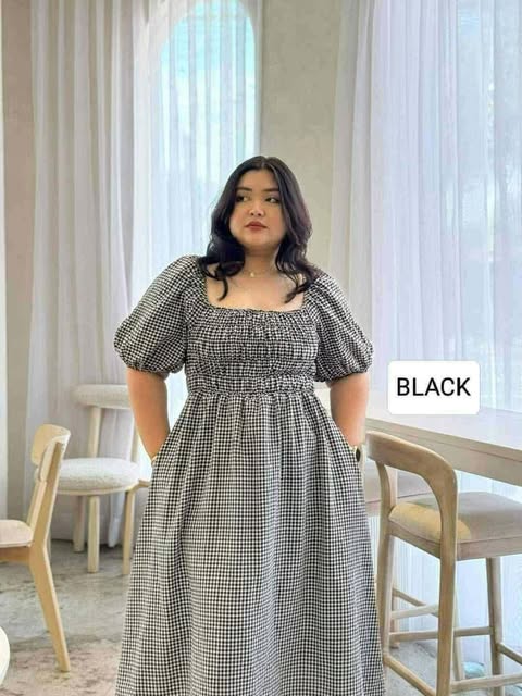 Dyosa Puff Sleeve Maxi Dress