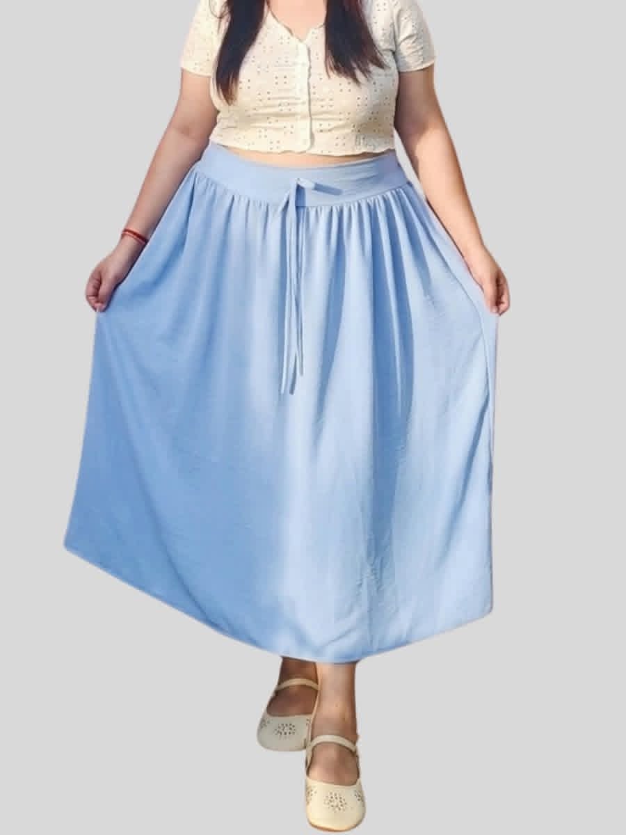 Plus Size Alona Summer Maxi Skirt