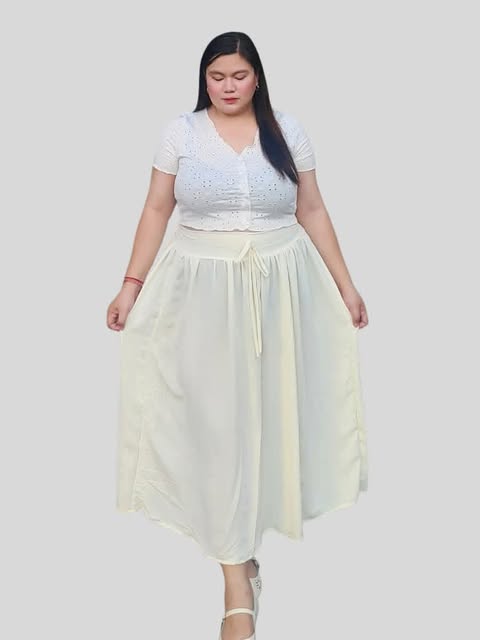 Plus Size Alona Summer Maxi Skirt