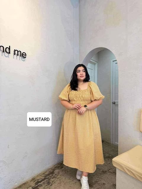 Dyosa Puff Sleeve Maxi Dress
