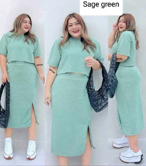 Plus Size Riza Skirt Coord