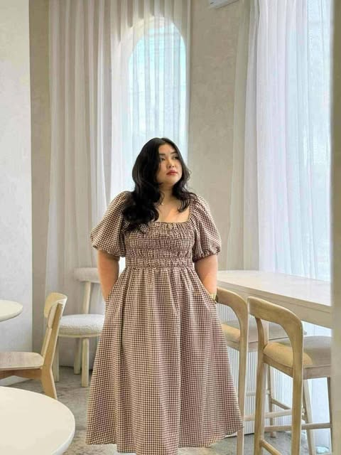 Dyosa Puff Sleeve Maxi Dress