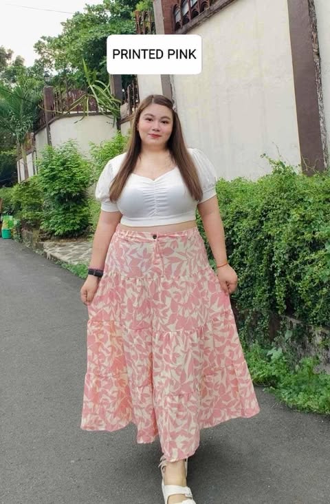 Plus Size Diva Maxi Skirt Version 1 and V2