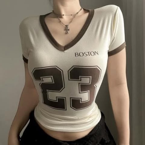 Chin Vneck Top