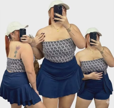 Plus Size Zora Skort