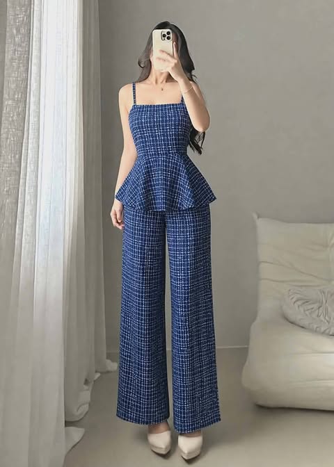 Trina Spag Top and Pants Coords