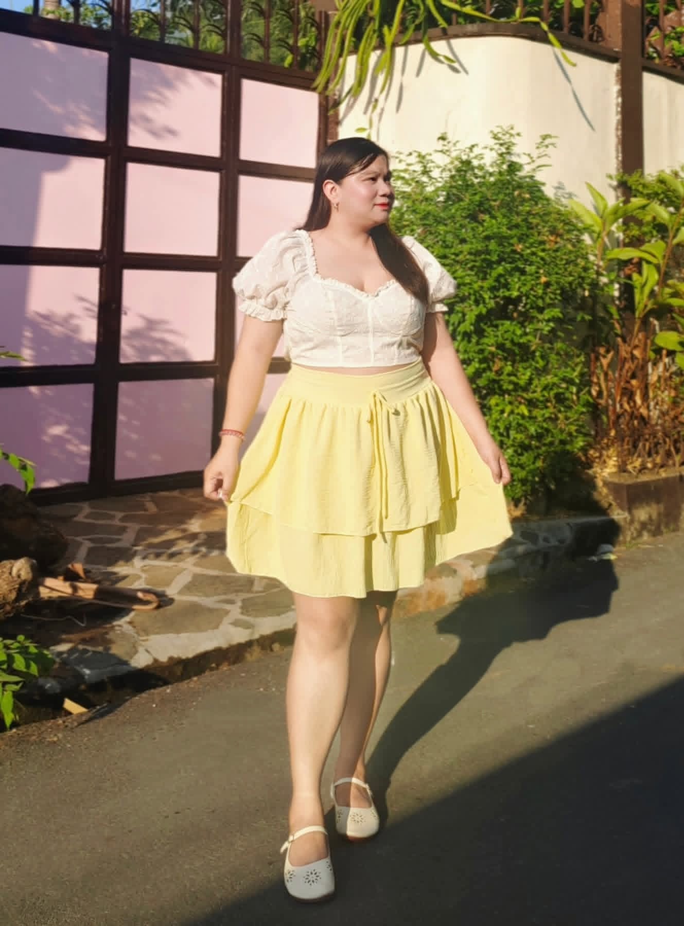 Plus Size Betty Layered Mini Skirt