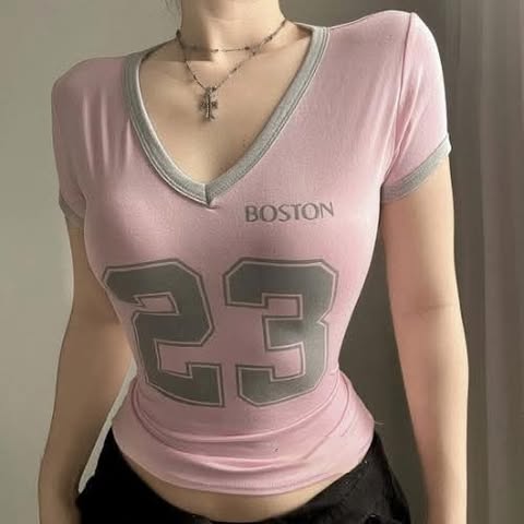 Chin Vneck Top