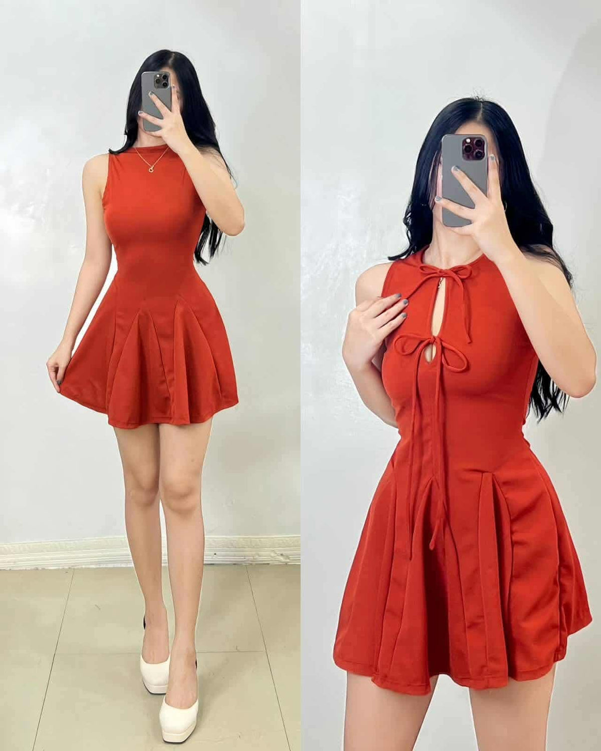 Marizel Two Way Skater Mini Dress