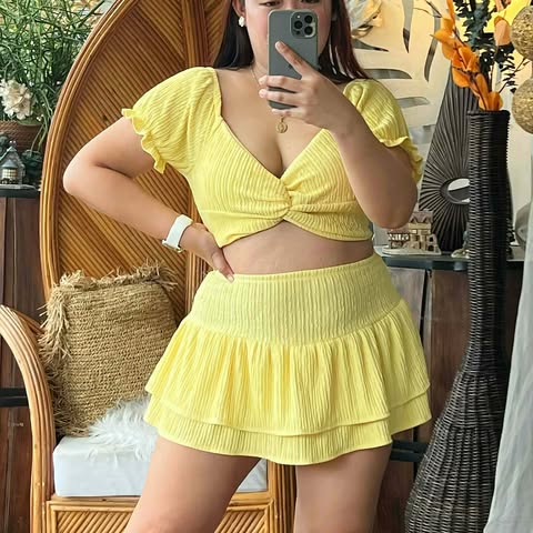Plus Size Bini Padded Swimsuit