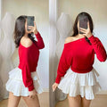 Hailey Offshoulder Longsleeve Top
