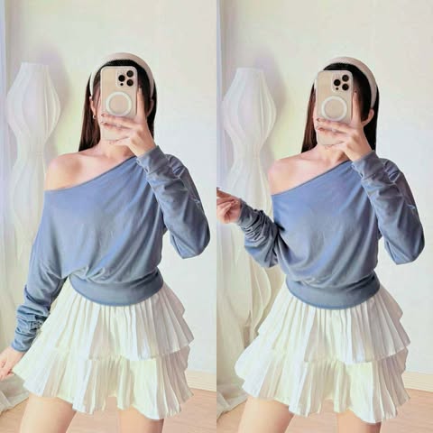 Hailey Offshoulder Longsleeve Top