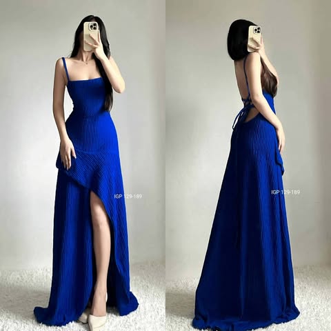 Clea Backless Maxi Dress