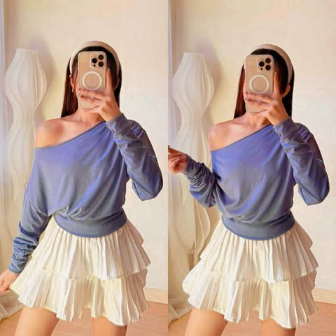 Hailey Offshoulder Longsleeve Top