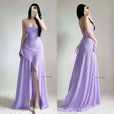 Clea Backless Maxi Dress